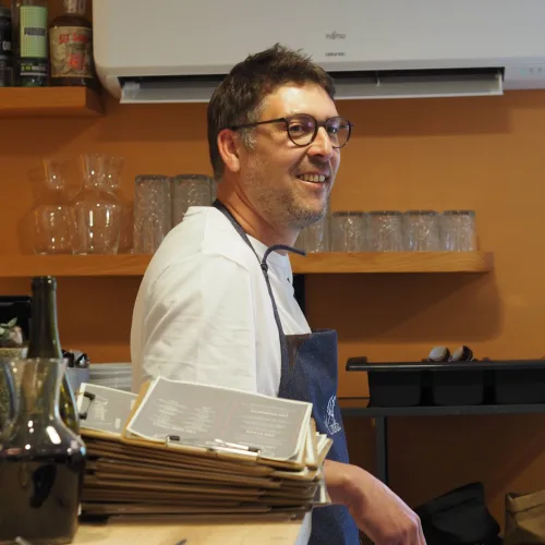 Anthony responsable du restaurant Kamarade