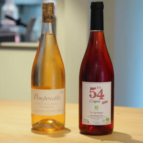 vins blancs et rosés chez Kama'Rade